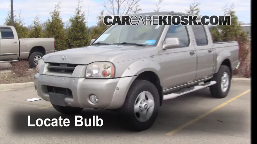 2001 Nissan Frontier SE 3.3L V6 Crew Cab Pickup (4 Door) Luces Luz de niebla (reemplazar foco)